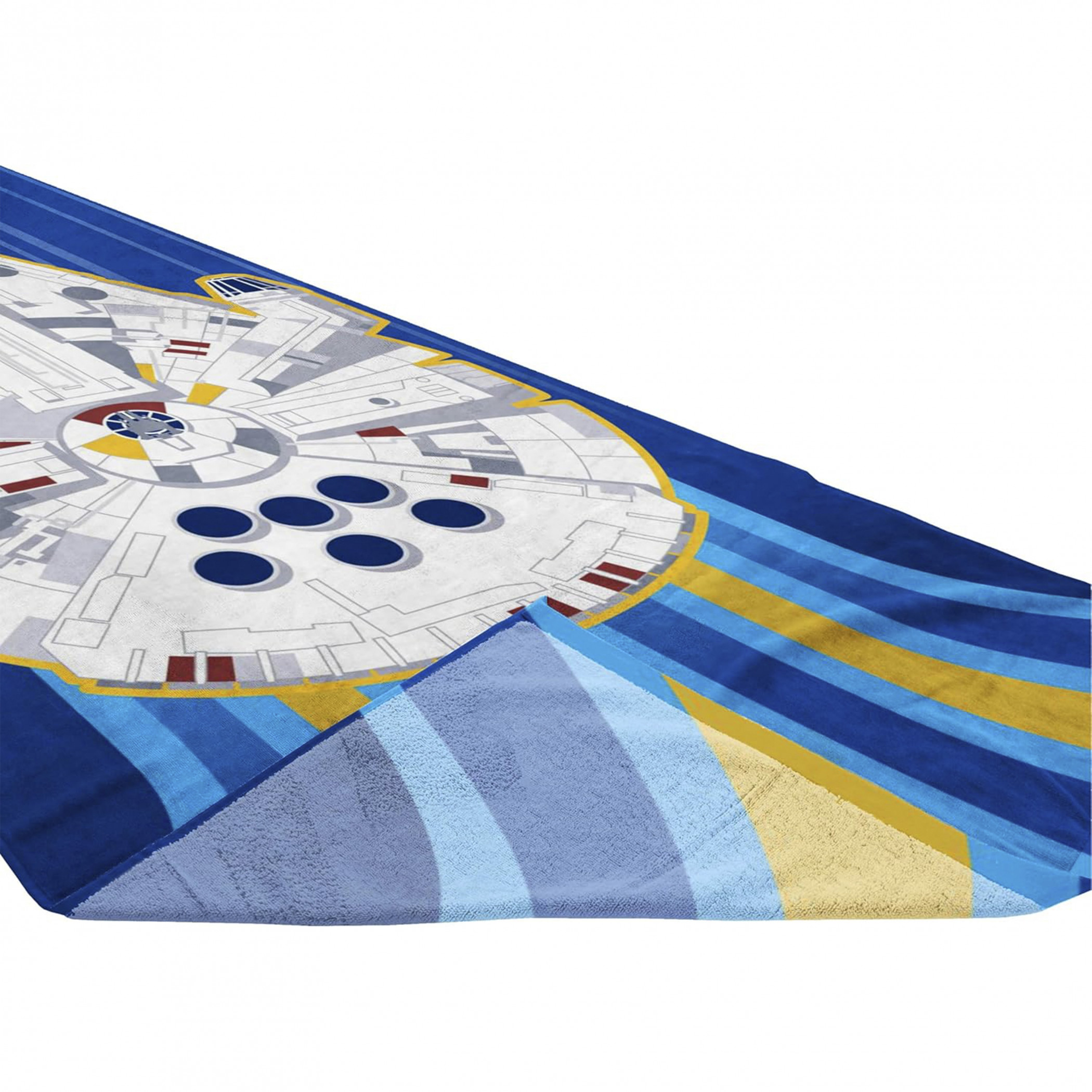 Star Wars the Millennium Falcon Beach Towel